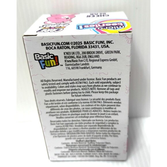 Care Bears Micro Plush Cheer Bear Mini Stuffed Toy Collectible 4" Cute Gift NEW - Picture 5 of 7